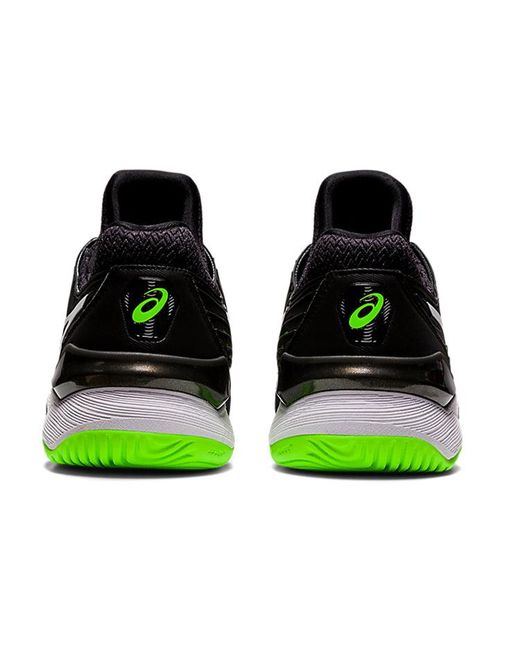 Asics Black Court Ff 2 Gecko' for men