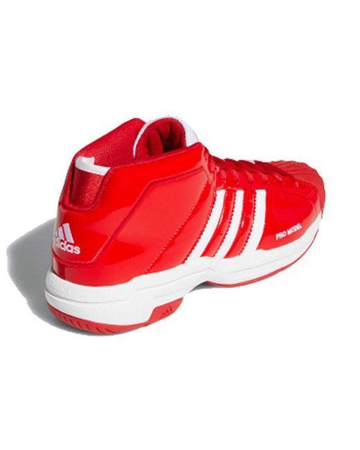 Adidas Red Pro Model 2G 'Scarlet' for men