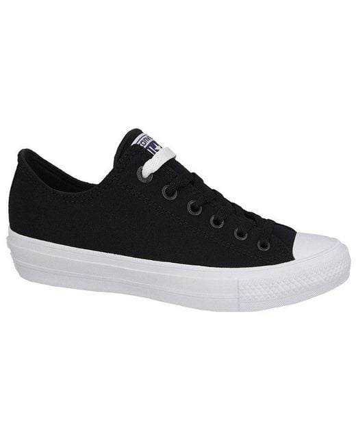 Converse Black Chuck Taylor All Star 2 Ox for men
