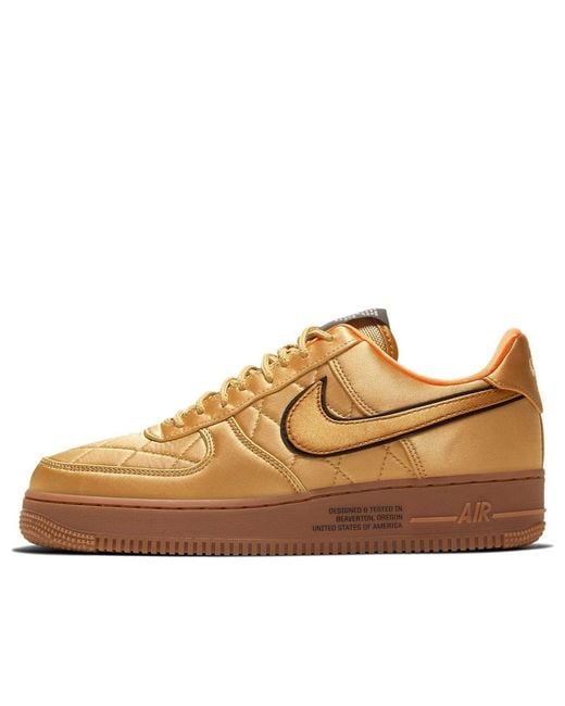 Nike Brown Air Force 1 Low Flight Jacket' for men