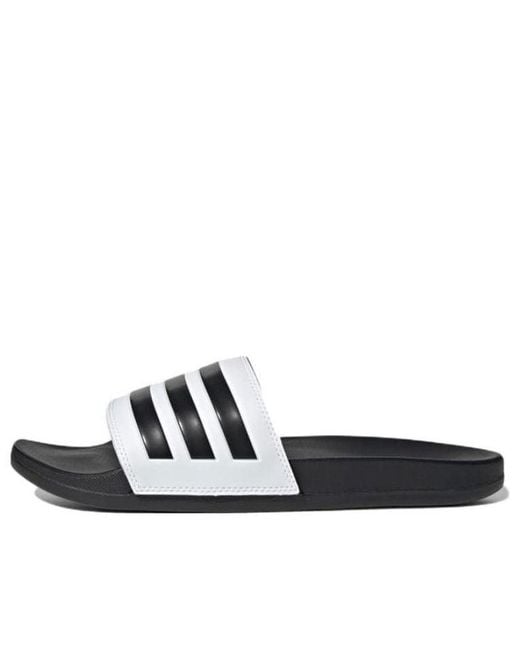 Adidas Black Adilette Comfort Slide