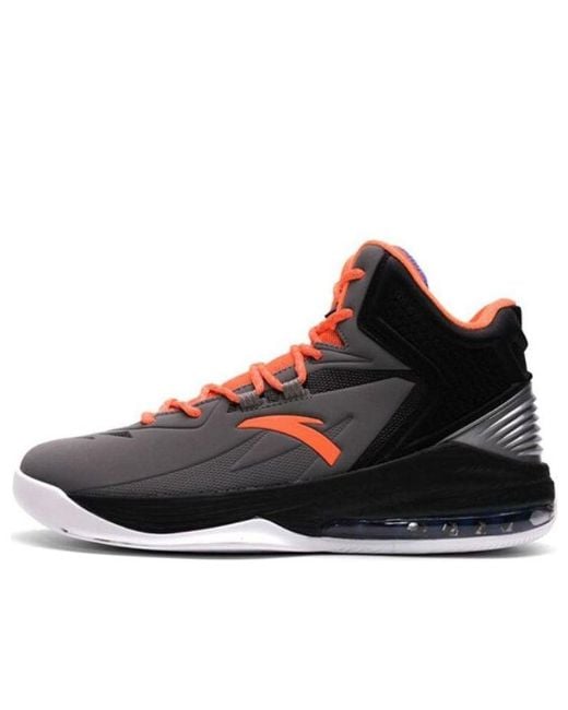 Anta Black Basketball Series Sneakers High for men