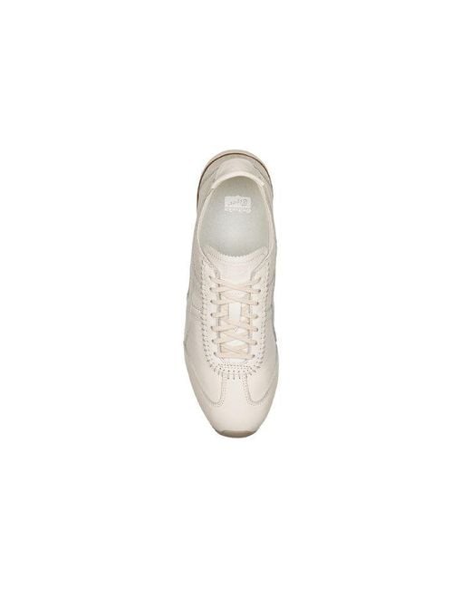 Onitsuka Tiger White Mhs Cl Lightweight Breathable Casual Shoes/Sneakers Creamy for men