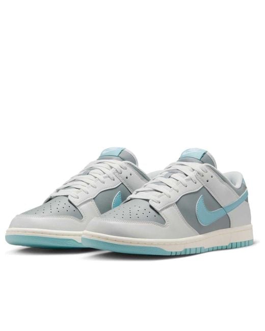 Nike Blue Dunk Low Retro 'Photon Dust Denim Smoke' for men