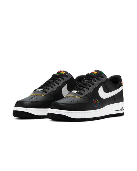 Nike Black Air Force 1 '07 Lv8 'Live Together, Play Together' for men