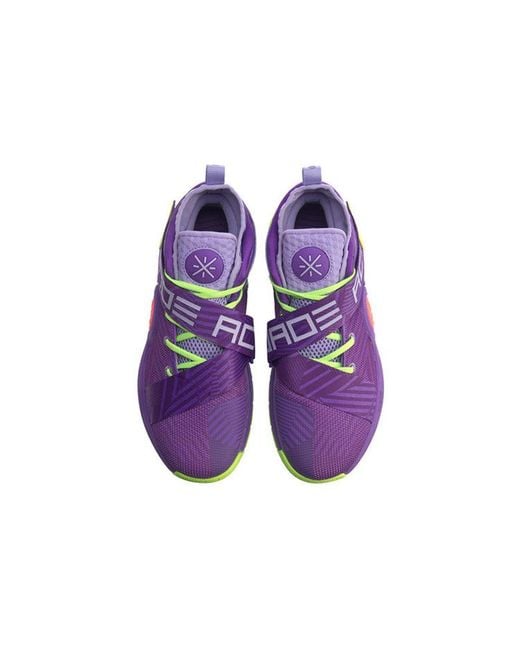 Li-ning Purple Wade All City 7 for men