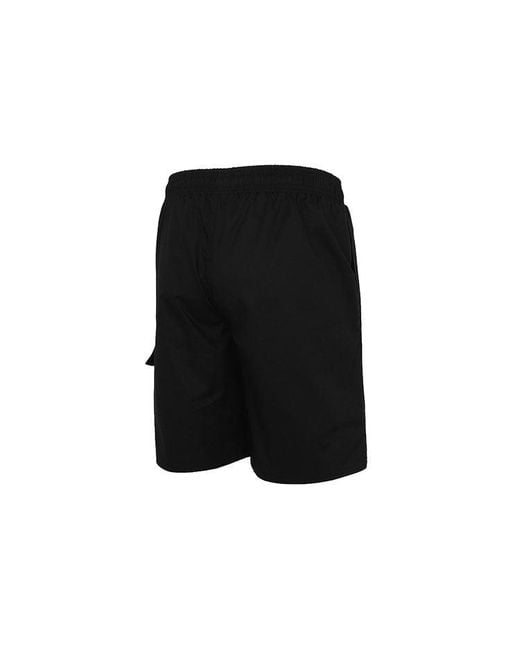 PUMA Black Cargo Shorts for men