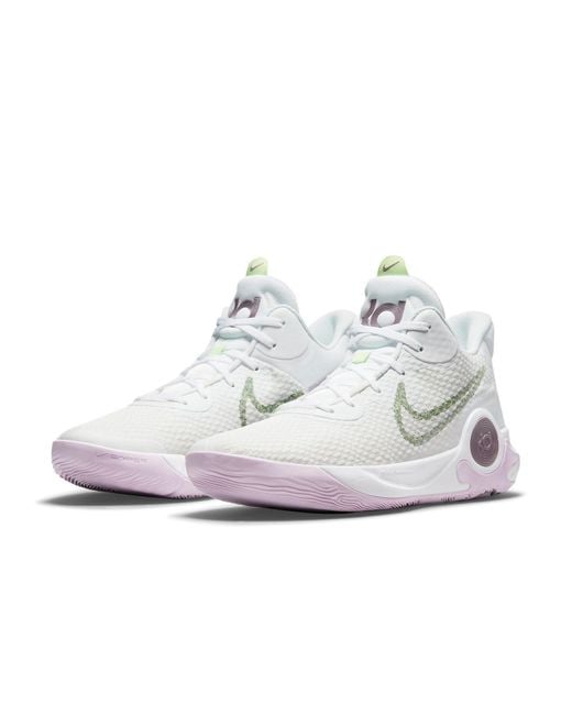 Nike White Kd Trey 5 Ix Light' for men