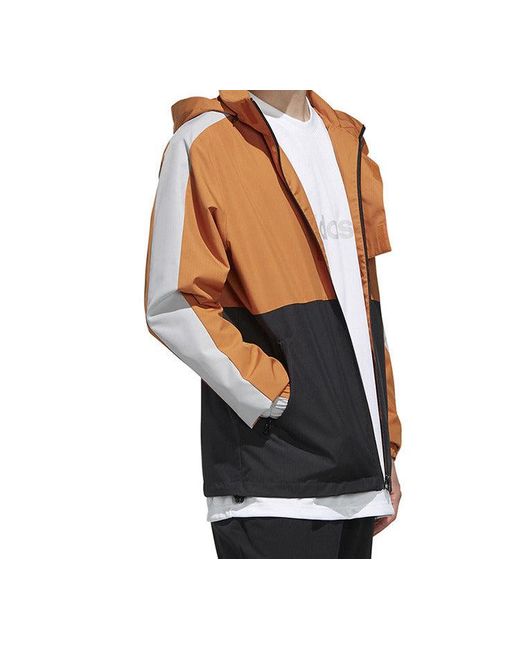 Adidas Blue Neo M Cs Wb 2 Detachable Splicing Sports Jacket for men