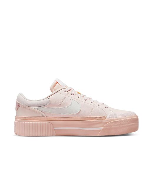 Nike Pink (Wmns) Court Legacy Lift 'Light Soft'