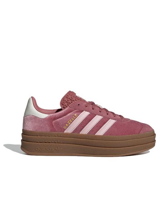 Adidas Purple (Wmns) Originals Gazelle Bold 'Preloved Crimson Velvet'