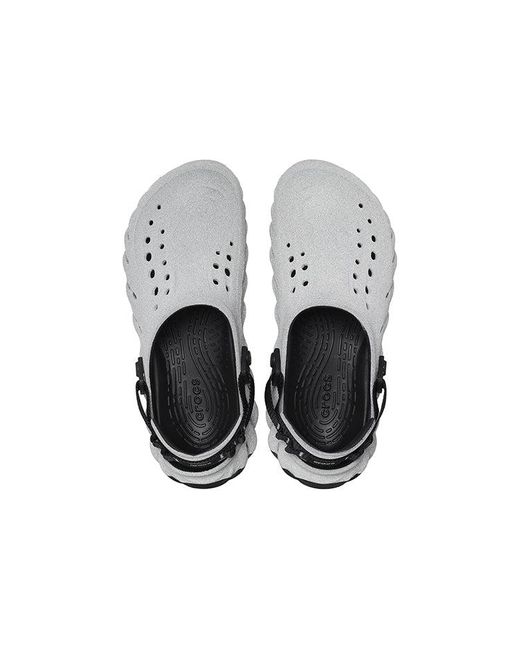 CROCSTM Gray Echo Clog Reflective'