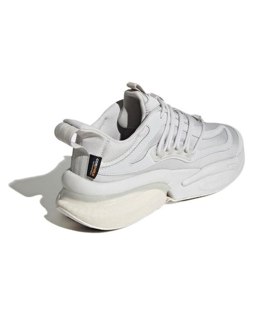 Adidas White Alphaboost V1 for men