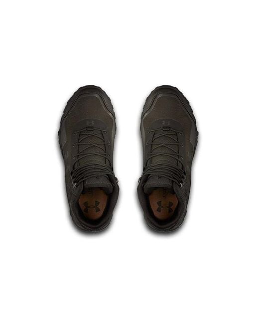 Under Armour Black Valsetz Rts 1.5 Tactical Boots for men