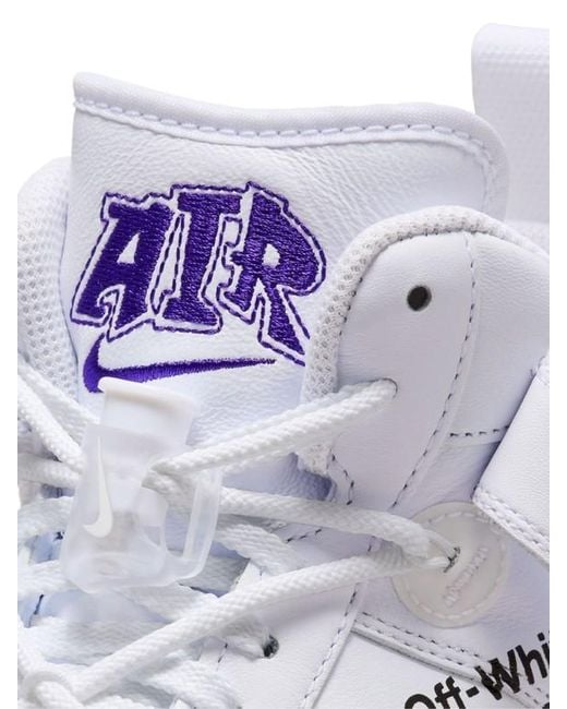 Nike Blue X Off- Air Force 1 Mid 'Graffiti' for men