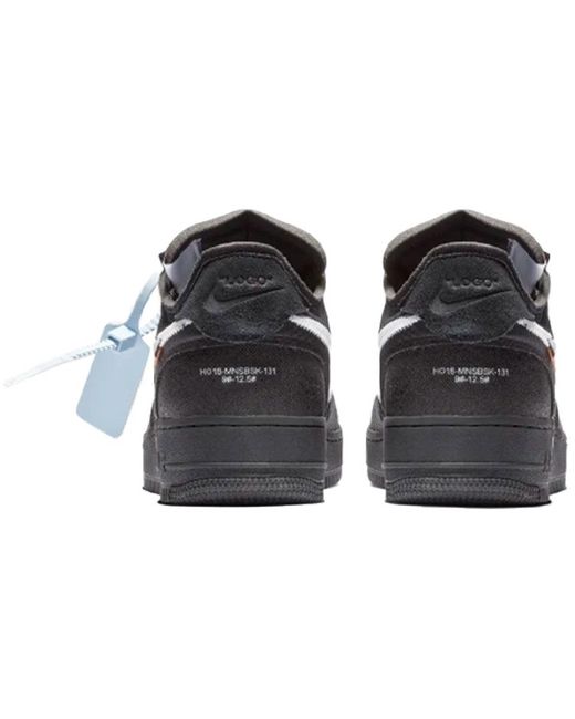 Nike Blue Air Force 1 X Off-white Black for men