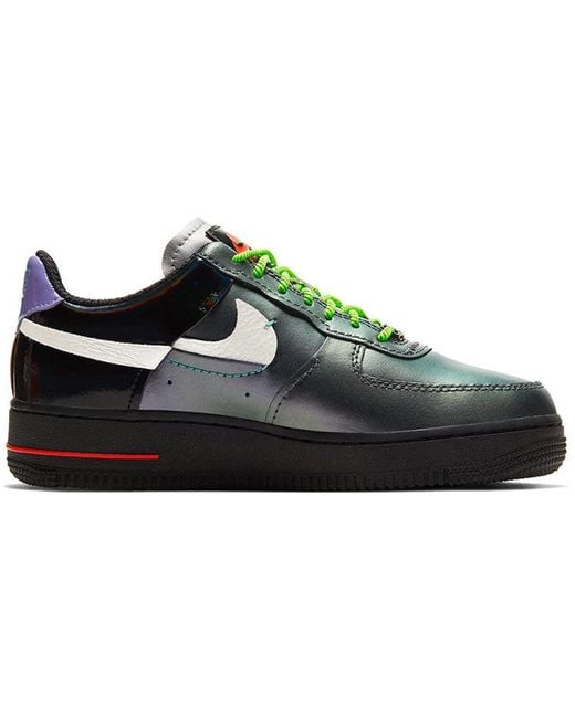 Nike Black (Wmns) Air Force 1 Low Vandalised 'Joker'
