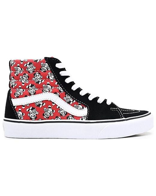 Vans Red Sk8-Hi for men