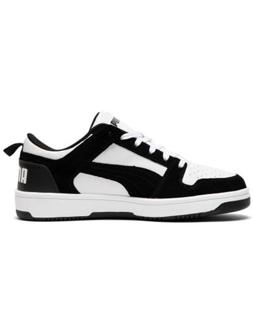 PUMA Black Rebound Layup Lo Sd for men