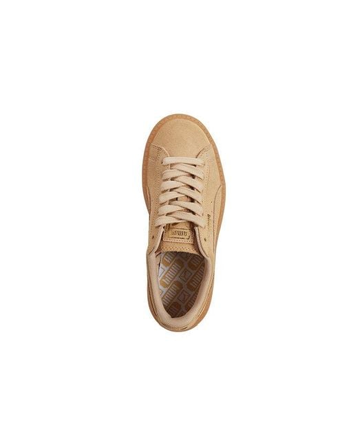 PUMA Natural Suede Platform Trace for men