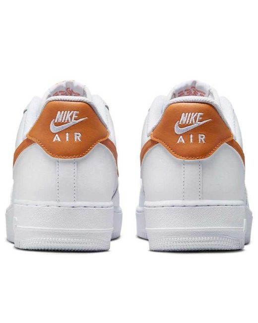 Nike White Air Force 1 Low '07 Monarch' for men