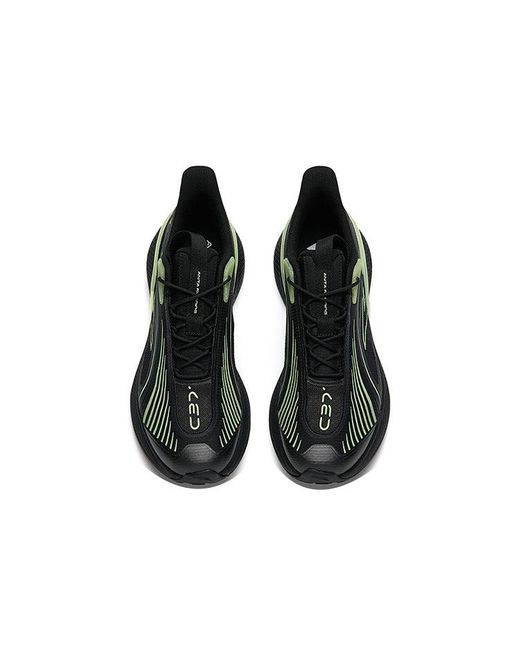Anta Black C37 2.0 Lime' for men