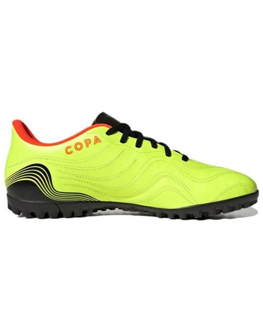 Adidas Yellow Copa Sense.4 Tf 'Game Data Pack' for men