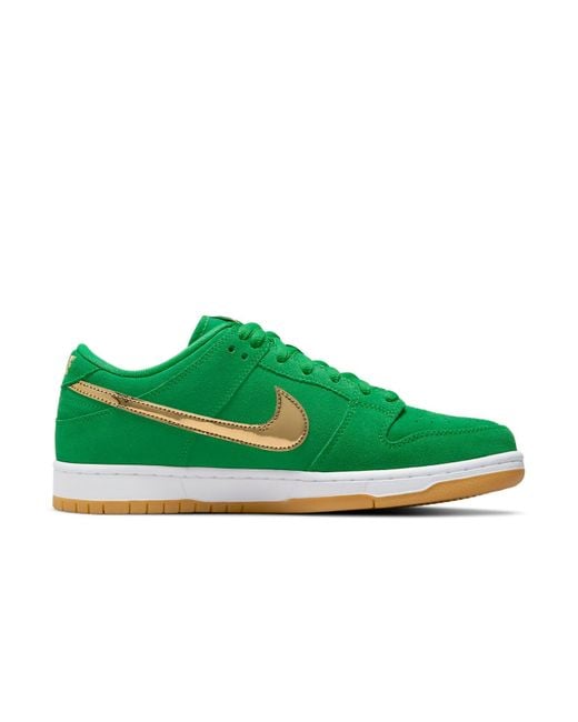 Nike Green Sb Dunk Low 'St. Patricks Day' for men