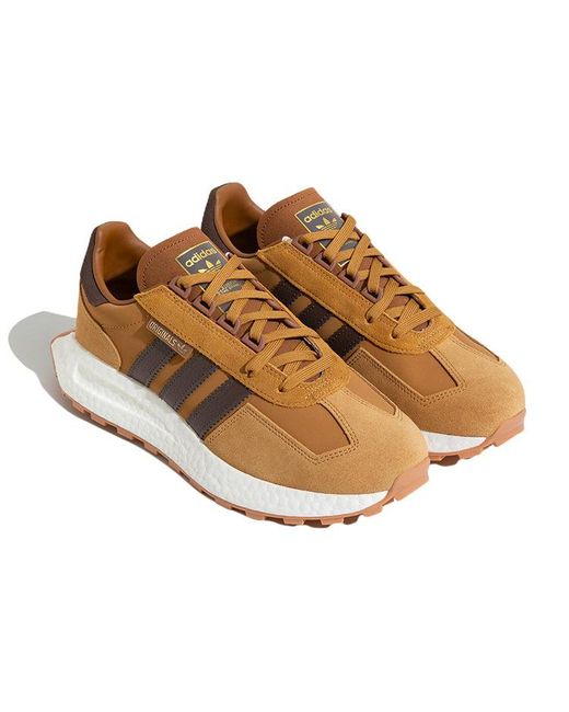 Adidas Brown Retropy E5 'Khaki Dark' for men