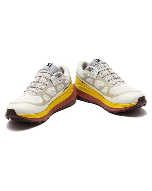 Salomon White Ultra Glide 2 'Hot Sauce' for men