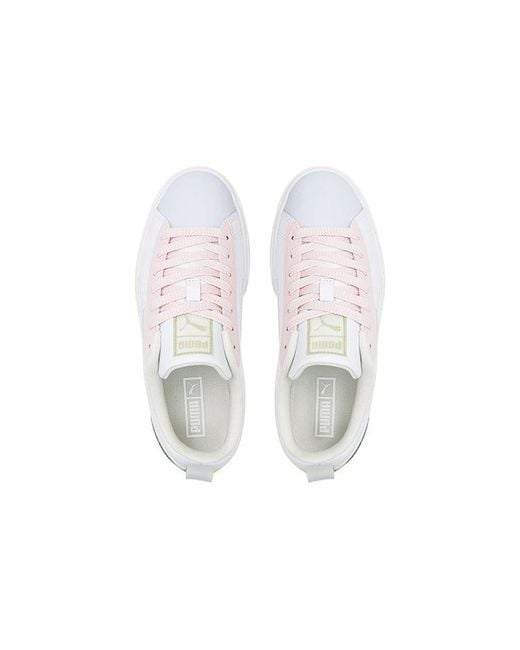 PUMA White (Wmns) Mayze Leather Arctic Ice'