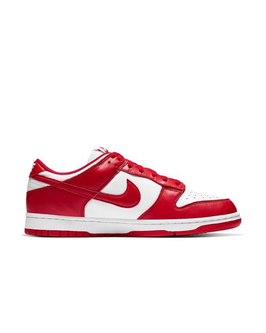 Nike Red Dunk Low Retro Sp 'St. John's' for men