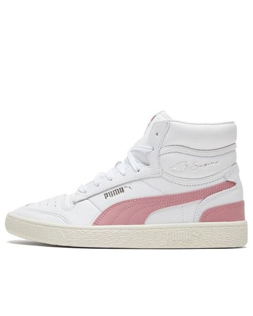 PUMA White Ralph Samprson Mid Foxglove' for men