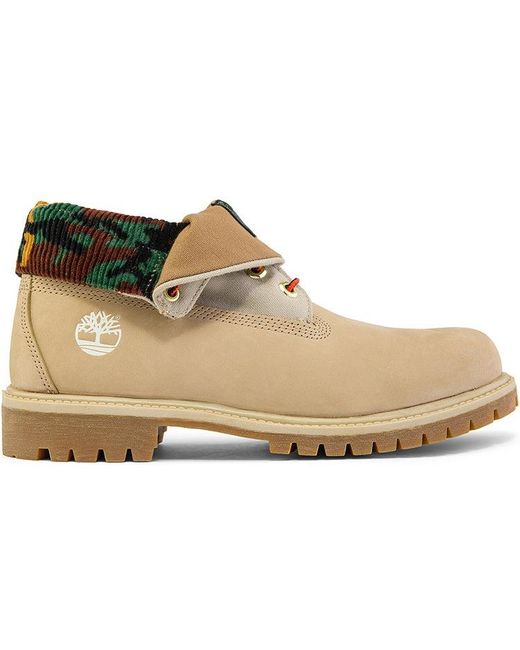 Timberland Natural Roll Top Boots Basic for men