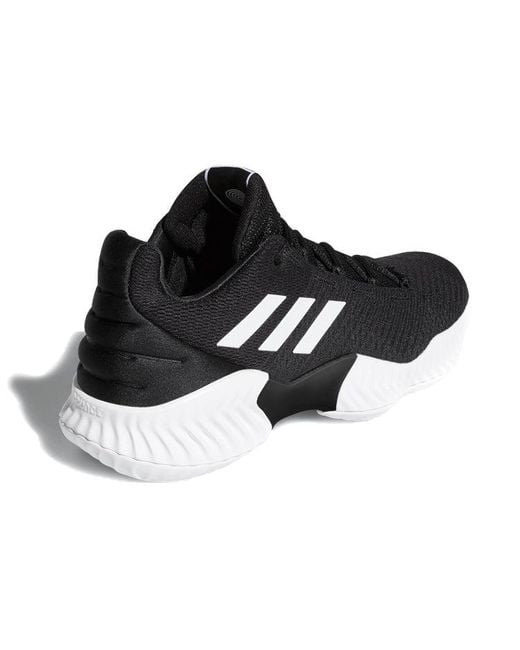 Adidas Black Pro Bounce 2018 Low 'Core' for men