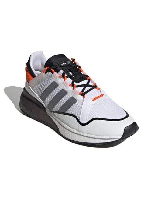 Adidas White Zx 2K Boost Pure for men