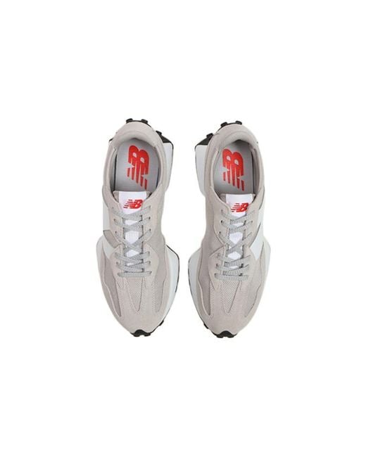 New Balance White 327 'Rain Cloud' for men
