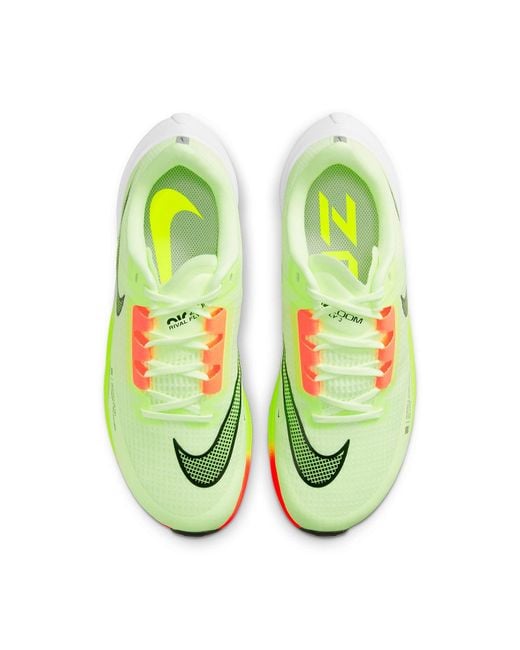 Nike Yellow Air Zoom Rival Fly 3 'Fast Pack' for men