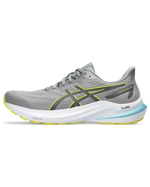 Asics Gray Gt-2000 12 'Sheet Rock Bright' for men