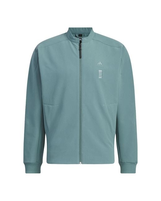 Adidas Blue Wuji Must-Have Woven Jacket Asia Sizing for men
