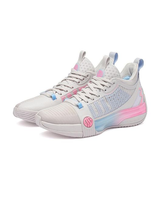 361 Degrees Gray Aaron Gordon X Zen 3 Mod 'Evening Cloud' for men