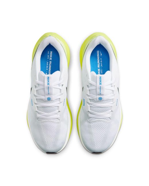 Nike Yellow Air Zoom Structure 25 Cyber' for men