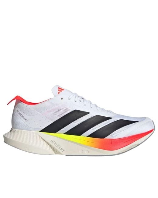 Adidas White Adizero Drive Rc 'Cloud Solar' for men