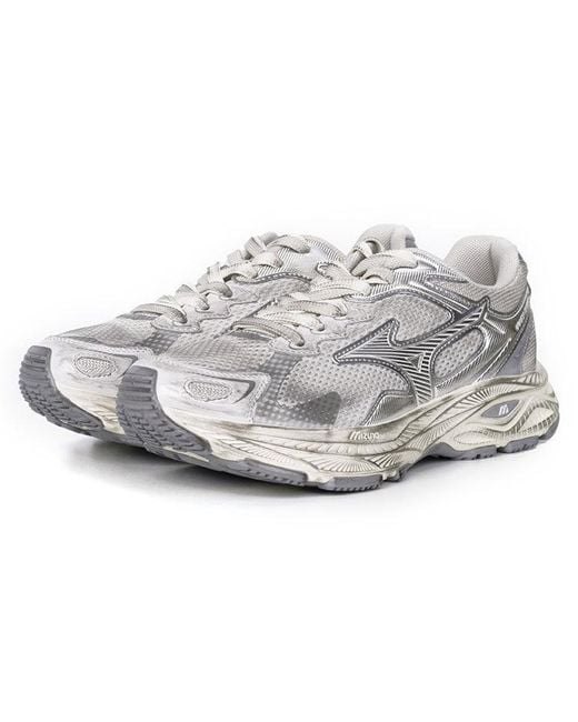 Mizuno White Racer S Metallic' for men