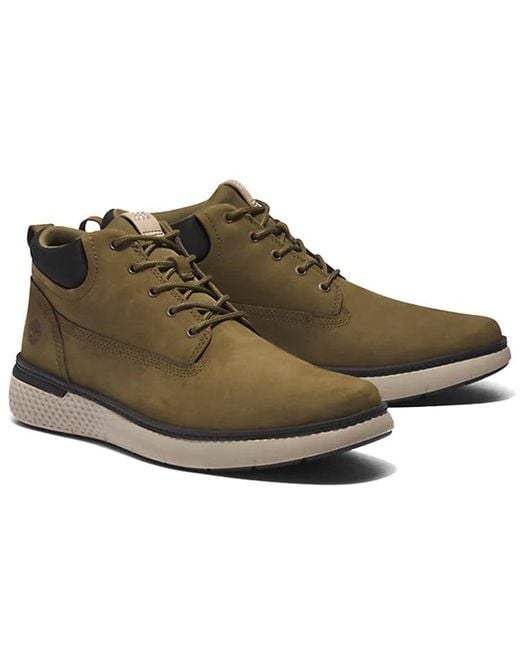 Timberland Brown Cross Mark Chukka Boots for men