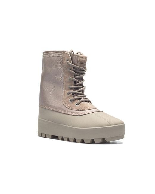 Adidas Brown Yeezy 950 Boot 'Moonrock' for men