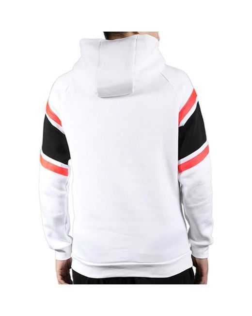 Nike White Air Logo Printing Fleece Pullover for men