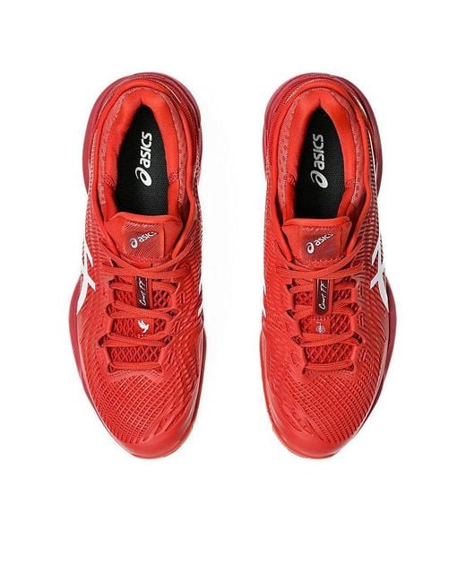 Asics Red Gel-resolution 9 Clay Tennis Shoes for men