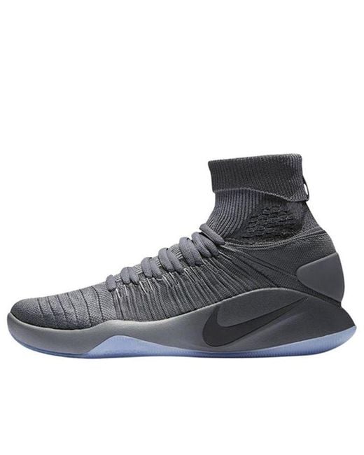 Nike Black Hyperdunk 2016 Flyknit 'Dark' for men