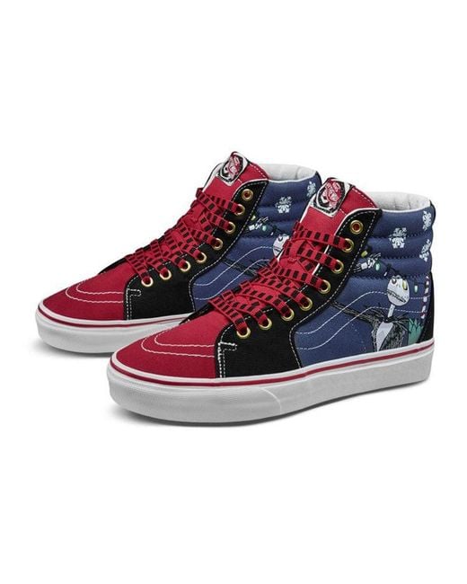 Vans Blue The Nightmare Before Christmas X Sk8-Hi 'Christmastown' for men
